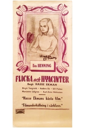 Flicka och Hyacinter poszter