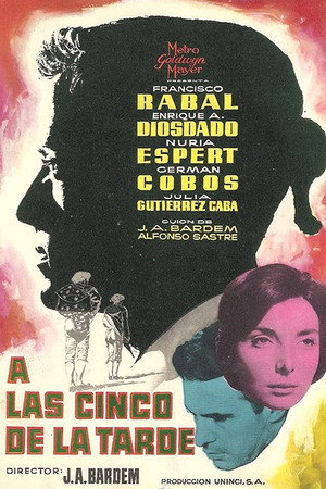 A las cinco de la tarde poszter