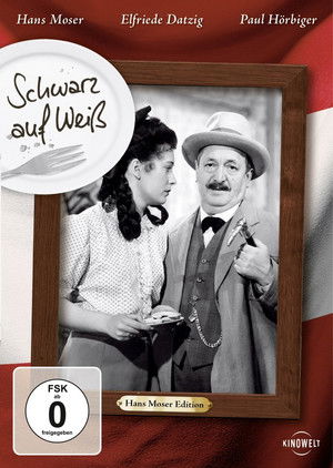 Schwarz auf weiß poszter