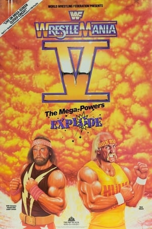 WWE WrestleMania V poszter