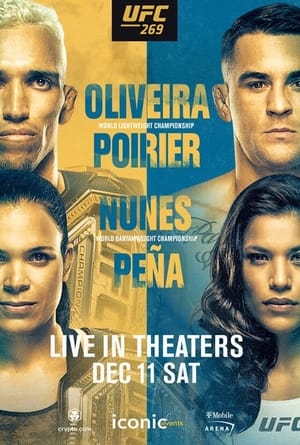 UFC 269: Oliveira vs. Poirier poszter