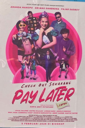 Check Out Sekarang, Pay Later (Caper) poszter