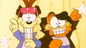 Garfield Hollywoodba megy háttérkép