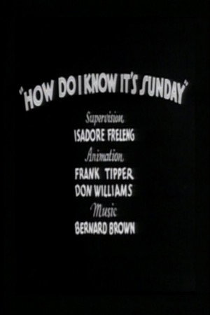 How Do I Know It's Sunday poszter