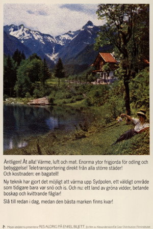Res aldrig på enkel biljett poszter