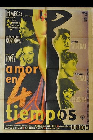 Amor en cuatro tiempos poszter