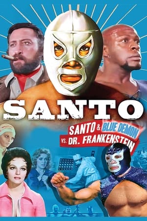 Santo y Blue Demon contra el doctor Frankenstein poszter