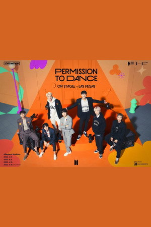 BTS Permission to Dance on Stage - Las Vegas poszter