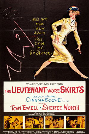 The Lieutenant Wore Skirts poszter