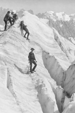 Chamonix: la mer de glace. Descente. poszter