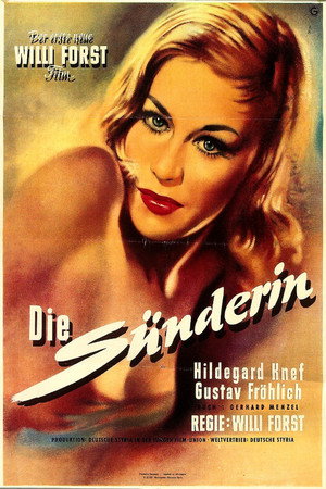 Die Sünderin poszter