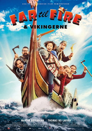 Far til fire og Vikingerne poszter