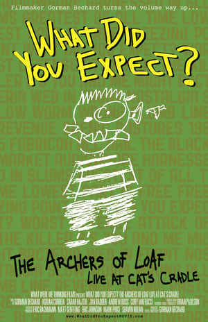 What Did You Expect: The Archers of Loaf Live at Cat's Cradle poszter