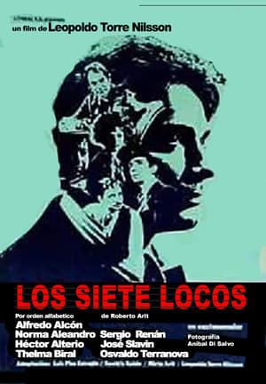 Los siete locos poszter