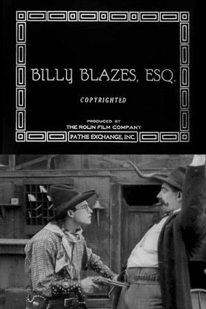 Billy Blazes, Esq. poszter