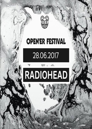 Radiohead: Open'er Festival 2017 poszter