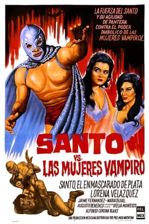 Santo vs. las mujeres vampiro poszter