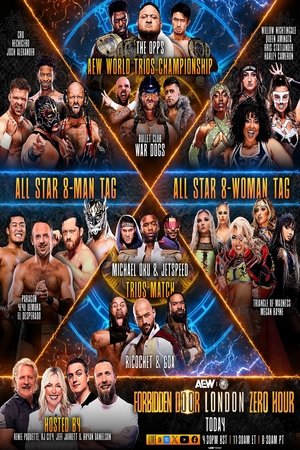 AEW x NJPW: Forbidden Door 2025 - Zero Hour poszter