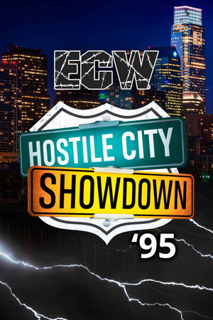 ECW Hostile City Showdown 1995 poszter