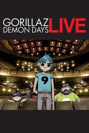 Gorillaz - Demon Days Live at the Manchester Opera House poszter