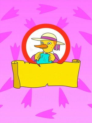 Miss Mallard nyomoz poszter
