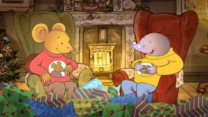 Mouse and Mole at Christmas Time háttérkép