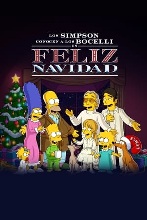 A Simpson család és Andrea Bocelli: „Feliz Navidad” poszter