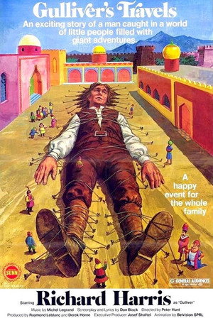 Gulliver utazásai poszter