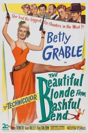 The Beautiful Blonde from Bashful Bend poszter