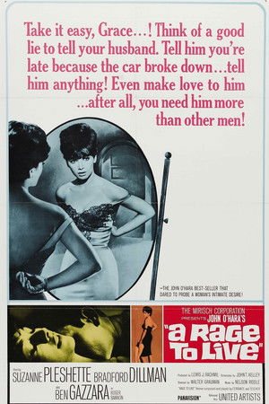 A Rage to Live poszter