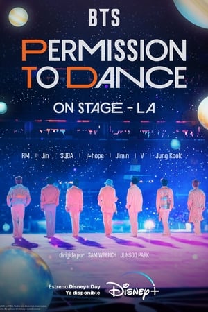 BTS: PERMISSION TO DANCE 온 스테이지 – LA poszter