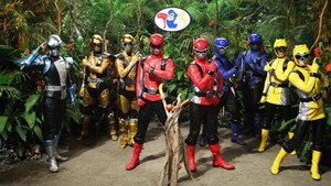 帰ってきた特命戦隊ゴーバスターズvs動物戦隊ゴーバスターズ háttérkép