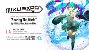 Hatsune Miku: Miku Expo 2014 in New York háttérkép