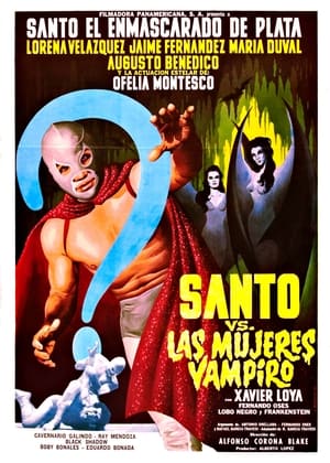 Santo vs. las mujeres vampiro poszter