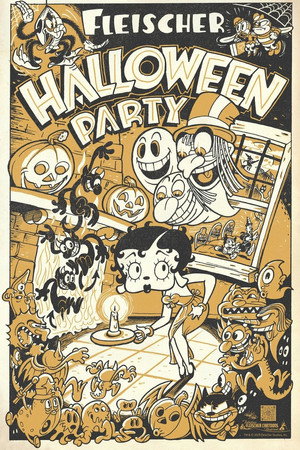 Betty Boop's Hallowe'en Party poszter