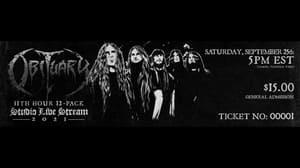 Obituary - 11th Hour 12-Pack Live Stream háttérkép