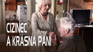 Cizinec a krásná paní háttérkép
