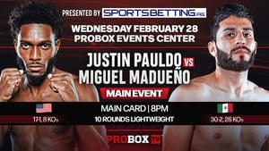 Justin Pauldo vs. Miguel Madueno háttérkép