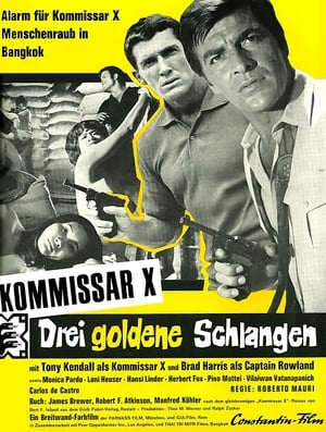 Kommissar X - Drei goldene Schlangen poszter