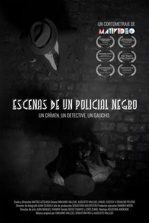 Escenas de un policial negro poszter
