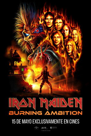 Iron Maiden: Burning Ambition poszter