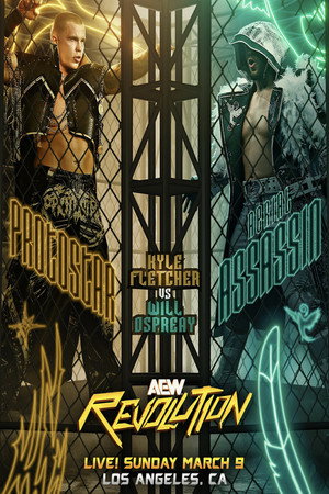 AEW Revolution 2025 poszter