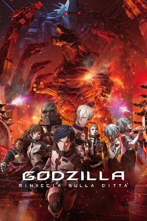 Godzilla: Város a háború szélén poszter