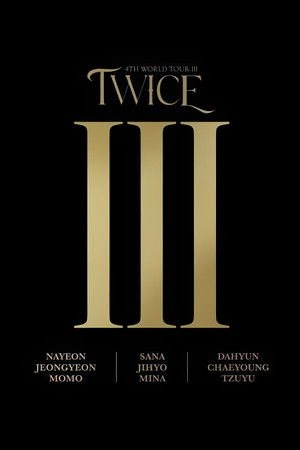 Twice 4th World Tour Ⅲ in Seoul poszter