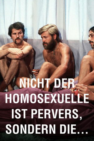 Nicht der Homosexuelle ist pervers, sondern die Situation, in der er lebt poszter