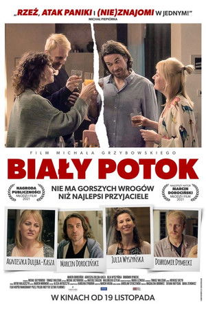 Biały potok poszter