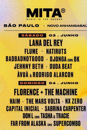 Lana Del Rey - MITA FESTIVAL poszter