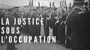 La justice sous l'Occupation háttérkép