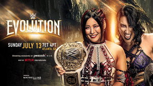 WWE Evolution 2025 háttérkép