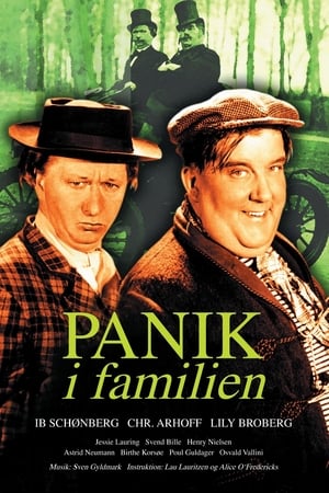 Panik i familien poszter